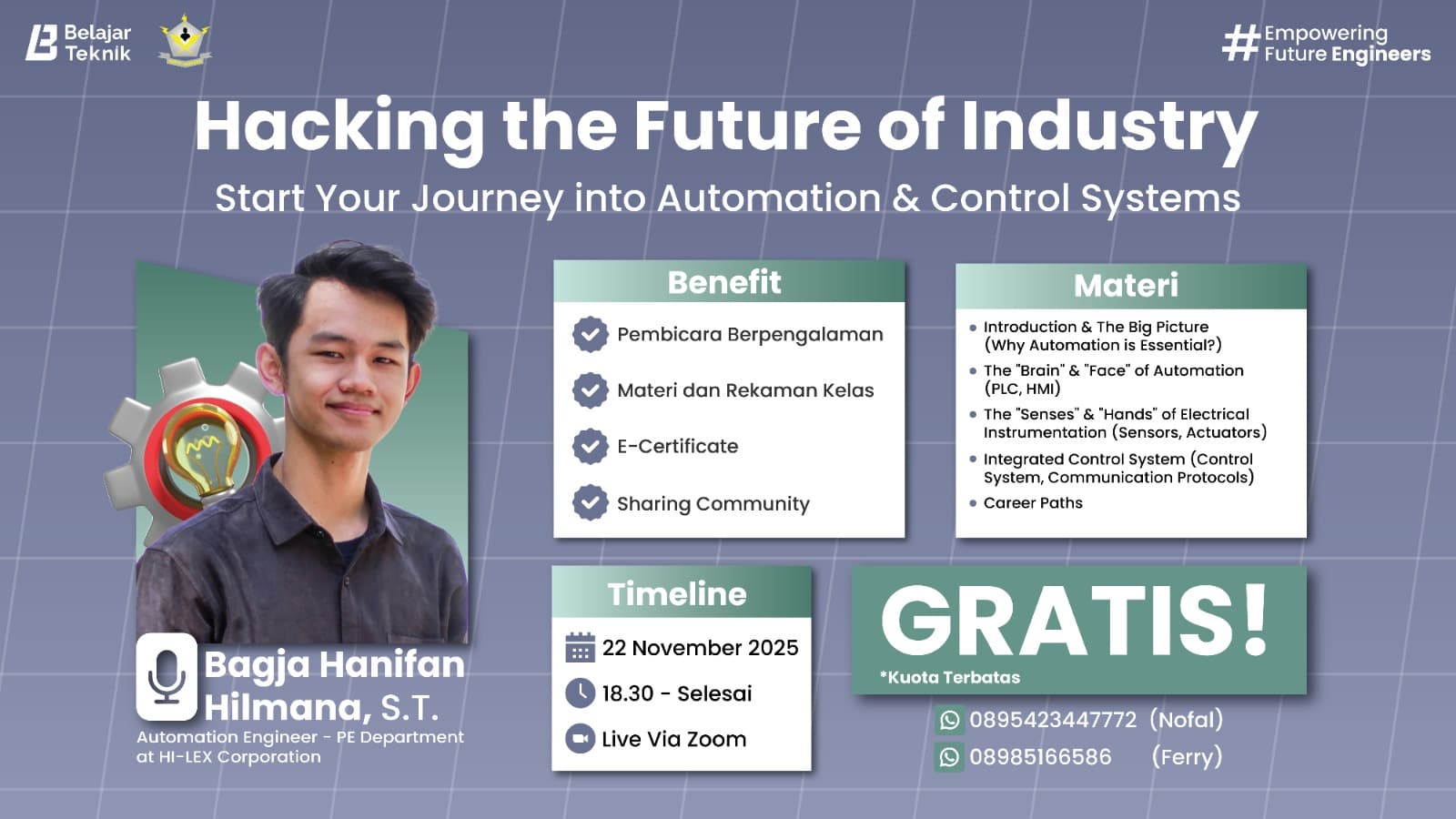 Hacking the Future of Industry: Start Your Journey into Automation & Control Systems